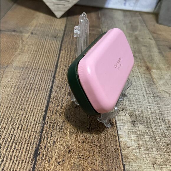 Kate Spade Pink & Green Colorblock Hardcase Eyeglass Sunglass Case. - Picture 4 of 12